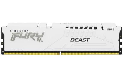 Obrázek KINGSTON DIMM DDR5 32GB 6000MT/s CL30 ECC FURY Beast EXPO Bílá