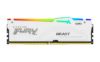 Obrázek KINGSTON DIMM DDR5 16 GB 6400MT/ s CL32 Non- ECC FURY Beast RGB EXPO, Bílá