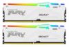 Obrázek KINGSTON DIMM DDR5 32 GB (Kit of 2) 6800MT/ s CL34 Non- ECC FURY Beast RGB EXPO, Bílá