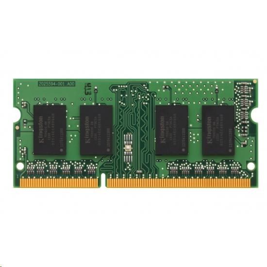 Obrázek KINGSTON SODIMM DDR3 4GB 1600MHz CL11 Low Voltage