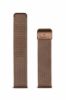 Obrázek Garett univerzální řemínek 18 mm, zlatorůžový kovový, typ Mesh rose gold