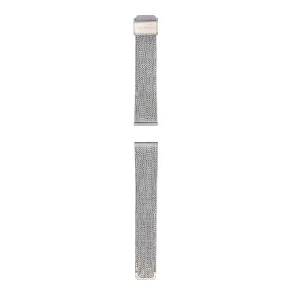 Obrázek Garett univerzální řemínek 20 mm, stříbrný kovový, typ Mesh