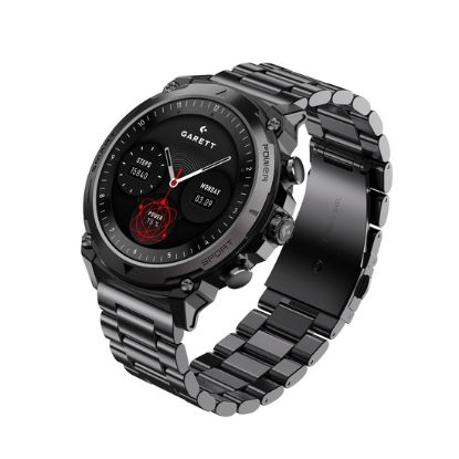 Obrázek Garett Smartwatch Atom Black Steel