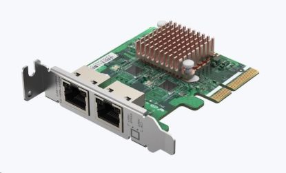 Obrázek QNAP QXG- 2G2T- I225 rozšiřující karta 2x 2, 5GbE pro PC i NAS