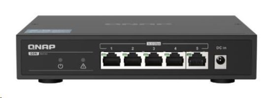 Obrázek QNAP switch QSW- 1105- 5T (5 x 2, 5GbE, fanless)