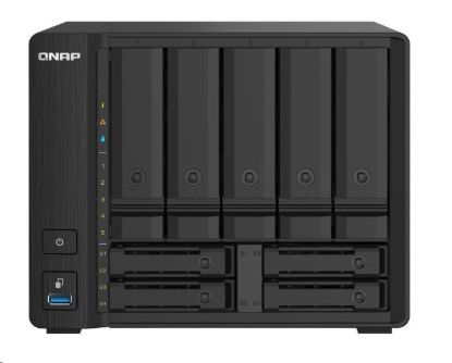 Obrázek QNAP TS- 932PX- 4G (4C/ Cortex- A57/ 1, 7GHz/ 4 GBRAM/ 9xSATA/ 2 x 2, 5GbE/ 2xSFP+/ 3xUSB3.2)