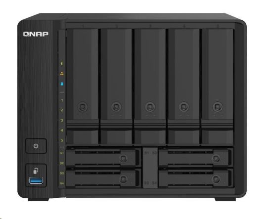 Obrázek QNAP TS- 932PX- 4G (4C/ Cortex- A57/ 1, 7GHz/ 4 GBRAM/ 9xSATA/ 2 x 2, 5GbE/ 2xSFP+/ 3xUSB3.2)