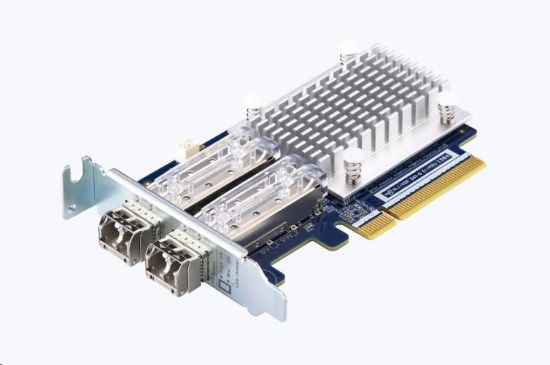 Obrázek QNAP QXP- 32G2FC rozšiřující karta 2x 32Gb SFP+(FC) včetně 2x TRX- 32GFCSFP- SR