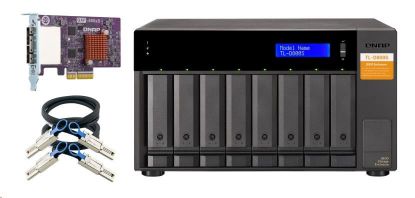 Obrázek QNAP TL- D800S rozšiřující jednotka QNAP NAS s QXP- 800eS- A1164 (8xSATA, 2xSFF- 8088)