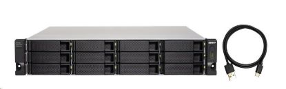 Obrázek QNAP TL- R1200C- RP rozšiřující jednotka QNAP NAS (12xSATA, USB- C 3.2 Gen2, RP)