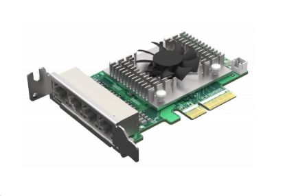 Obrázek QNAP QXG- 2G4T- I225 rozšiřující karta 4x 2, 5GbE pro PC i NAS