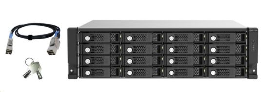 Obrázek QNAP TL- R1620Sep- RP rozšiřující jednotka QNAP NAS (16xSAS/ SATA, 4xSFF- 8644, RP)