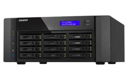Obrázek QNAP TS- h1290FX- 7302P- 128G (16C/ EPYC7302P/ 3, 3GHz/ 128 GBRAM/ 12xU.2/ 2 x 2, 5GbE/ 2xSFP28/ 3xUSB3.2/ 4xPCIe)
