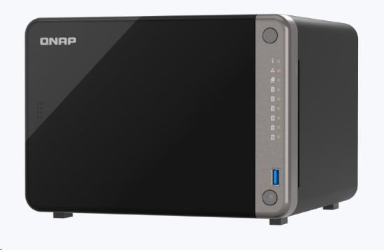Obrázek QNAP TS- AI642- 8G (2 x 4C/ Cortex- A76/ 2, 2GHz/ Cortex- A55/ 1, 8GHz/ 8 GBRAM/ 6xSATA/ 2xGbE/ 1 x 2, 5GbE/ 2xUSB…