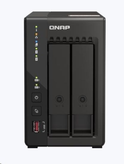 Obrázek QNAP QVP- 21C (4C/ CeleronJ6412/ 2, 6GHz/ 8 GBRAM/ 2xSATA/ 2xM.2/ 2xUSB2.0/ 2xUSB3.2/ 2 x 2, 5GbE/ 2xHDMI)