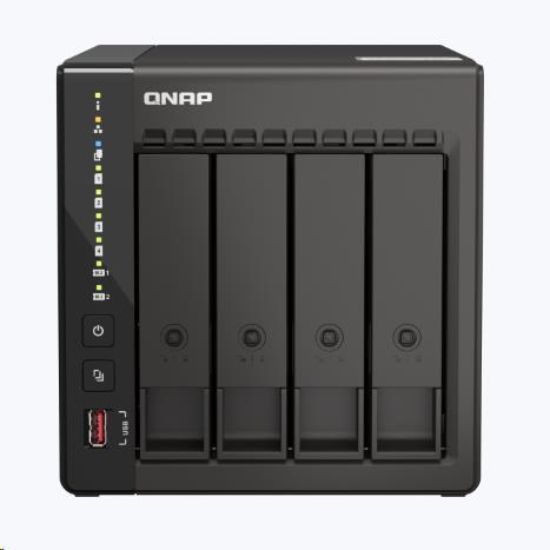 Obrázek QNAP QVP- 41C (4C/ CeleronJ6412/ 2, 6GHz/ 8 GBRAM/ 4xSATA/ 2xM.2/ 2xUSB2.0/ 2xUSB3.2/ 2 x 2, 5GbE/ 2xHDMI)