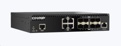 Obrázek QNAP switch QSW-M3212R-8S4T (8xSFP+,4x10GbE)