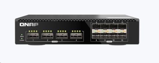 Obrázek QNAP switch QSW- M7308R- 4X (4 x 100GbESFP28, 8 x 25GbESFP28)