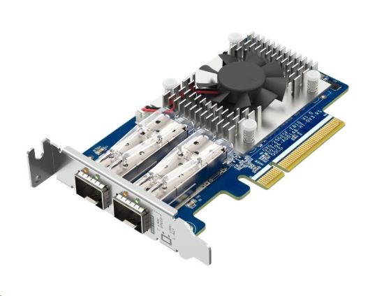 Obrázek QNAP QXG- 25G2SF- E810 rozšiřující karta 2x 25Gb SFP28 pro PC i NAS