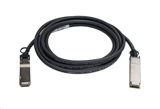 Obrázek QNAP CAB-NIC40G30M-QSFP DAC twinax kabel (3m,2xQSFP+)