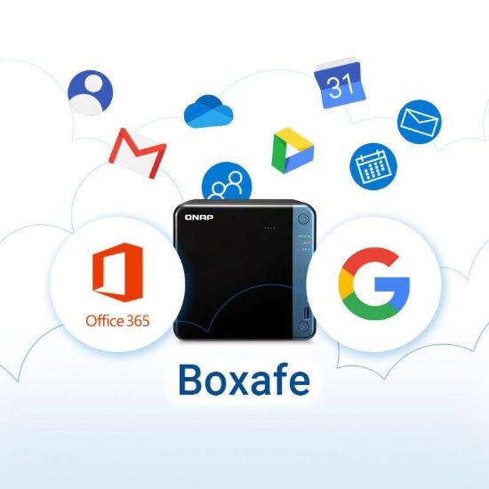 Obrázek QNAP LS-BOXAFE-GOOGLE-1USER-1Y elektronická licence Boxafe Google Workspace - 1 uživatel, 1 rok