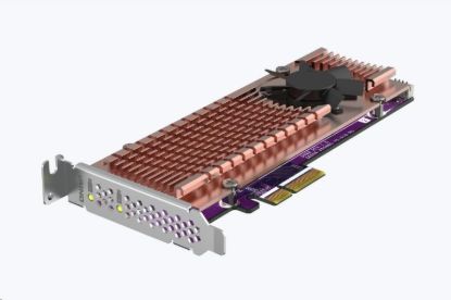 Obrázek QNAP QM2- 2P- 244A rozšiřující karta 2xM.2 NVMe 2280/ 22110 PCIe Gen2 x 4 pro PC i NAS