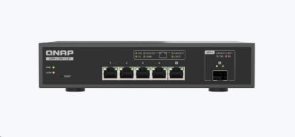 Obrázek QNAP switch QSW-L3205-1C4T (4x10GbE,1x10GbE/SFP+combo,fanless)