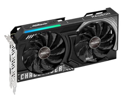 Obrázek ASRock VGA AMD Radeon RX 9060 XT Challenger 16 GB OC, RX 9060 XT, 16 GB GDDR6, 2xDP, 1xHDMI