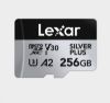 Obrázek Lexar microSDXC Professional SILVER Plus UHS- I/ U3/ A2/ 4K R205/ W150 (V30) 256 GB