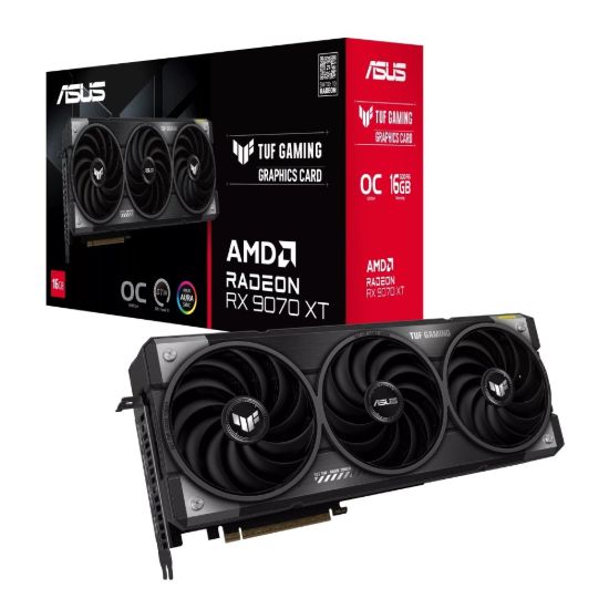 Obrázek VGA ASUS TUF Gaming RX 9070 XT 16GB GDDR6 OC