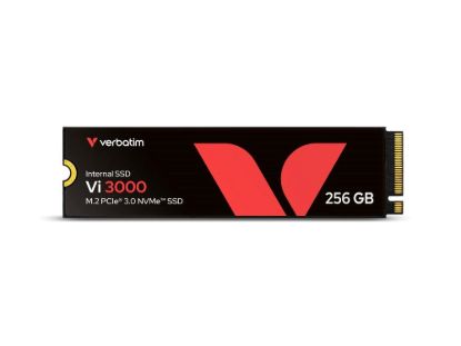 Obrázek VERBATIM SSD Vi3000 Internal PCIe NVMe M.2 SSD 256 GB , W 1300/ R 3300 MB/ s