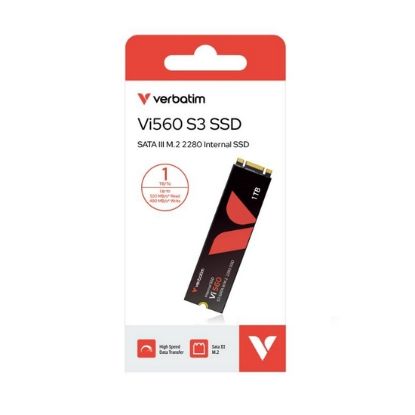 Obrázek VERBATIM SSD Vi560 S3 M.2 1 TB SATA III, W 520/ R 490MB/ s