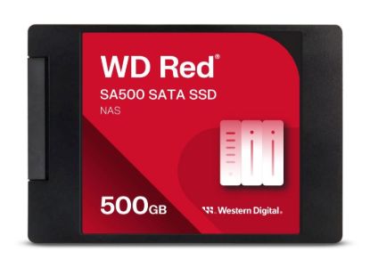 Obrázek WD RED SSD 3D NAND WDS500G1R0A 500GB SATA/600 Powered by SanDisk, (R:560, W:530MB/s), 2.5"