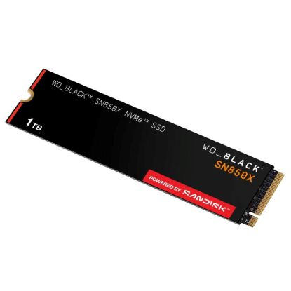 Obrázek WD BLACK SSD NVMe 1TB PCIe SN850X Powered by SanDisk, Gen4, (R:7300, W:6300MB/s)