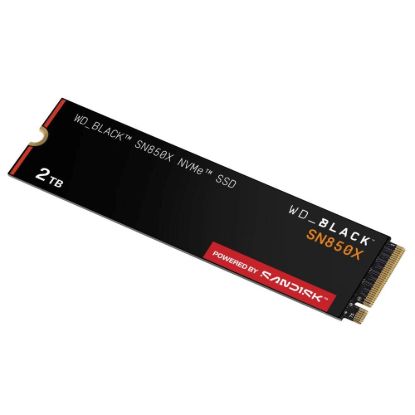 Obrázek WD BLACK SSD NVMe 2TB PCIe SN850X Powered by SanDisk, Gen4, (R:7300, W:6600MB/s)