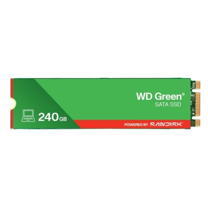 Obrázek WD GREEN SSD 3D NAND WDS250G5G0A00CPT0C 250 GB Powered by SanDisk, SATA/ 600, (R: 500, W: 400MB/ s), 2.5"
