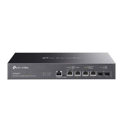 Obrázek TP-Link OMADA switch SX3206HPP (4x10GbE,2xSFP+,4xPoE++,200W,2xconsole)