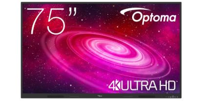 Obrázek Optoma 1751RK IFPD 75" - interaktivní dotykový, 4K UHD, multidotyk 40prstu, Android 14, 8GB RAM / 64GB ROM