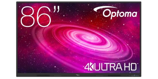 Obrázek Optoma 1861RK IFPD 86" - interaktivní dotykový, 4K UHD, multidotyk 40prstu, Android 14, 8GB RAM / 64GB ROM