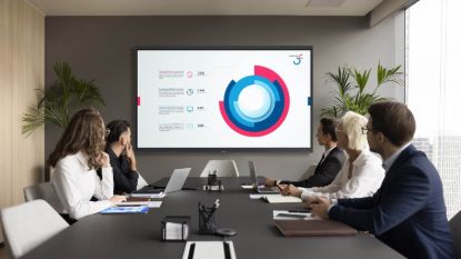 Obrázek Optoma 1651RK IFPD 65" - interaktivní dotykový, 4K UHD, multidotyk 40prstu, Android 14, 8GB RAM / 64GB ROM