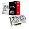 Obrázek ASUS VGA AMD Radeon RX 9060 XT DUAL 16 GB WHITE, RX 9060 XT, 16 GB GDDR6, 2xDP, 1xHDMI