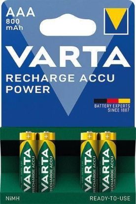 Obrázek Varta LR03/4BP 800 mAh Ready to use (Blistr 4ks)