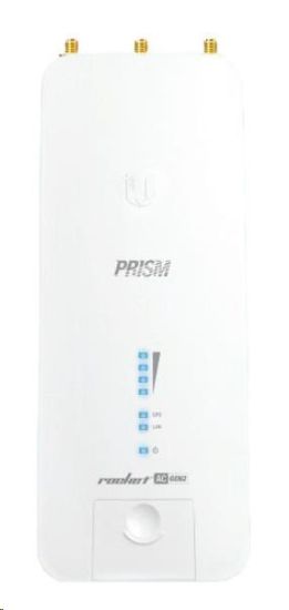 Obrázek UBNT airMAX Rocket5 AC PRISM Gen2 [airPRISM, AP/ Client, 5150- 5875 MHz, 802.11ac, 27dBm, 2xRSMA, 1xGPS]