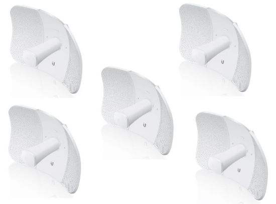 Obrázek UBNT airMAX LiteBeam 5AC Gen2, 5- PACK, bez PoE adaptérů! [450+Mbps AP/ Client, 5GHz, anténa 23dBi, 5GHz, airMAXac]