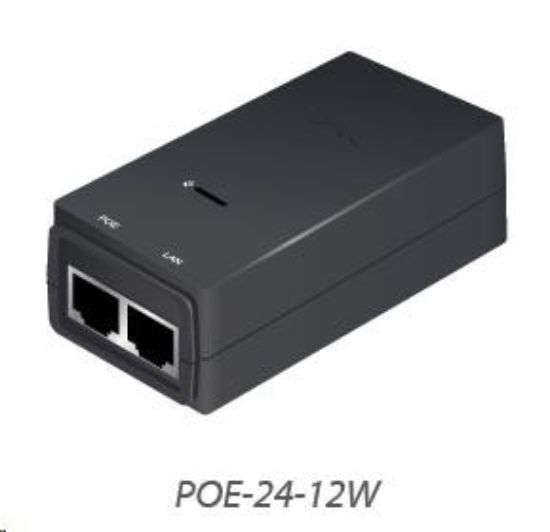 Obrázek UBNT POE-24-12W [PoE adaptér 24V/0,5A (12W), vč. napájecího kabelu]