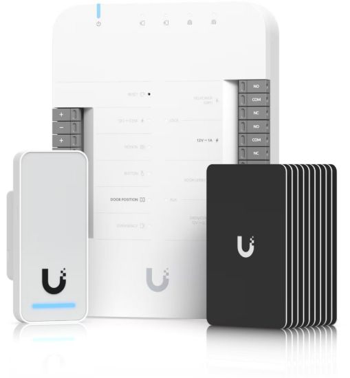 Obrázek Ubiquiti Přístupový systém G2 (startovní sada) - 1x rozbočovač, 1x čtečka, 10x přístupová karta