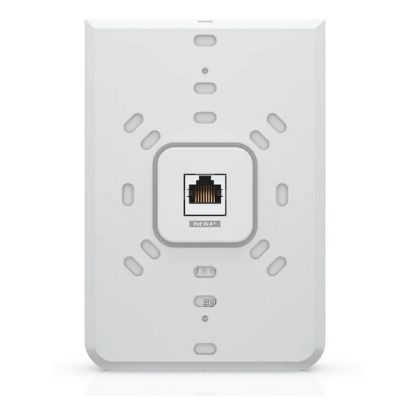 Obrázek Ubiquiti Přístupový bod Dualband UniFi U6 In-Wall WiFi 6, Swittch 4-port 1Gb, MIMO 2.4 Ghz+ 5 GHz, 1/1x PoE in/out