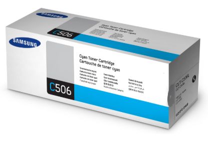 Obrázek HP - Samsung CLT- C506L High Yield Cyan Toner Cartridge (3, 500 pages)