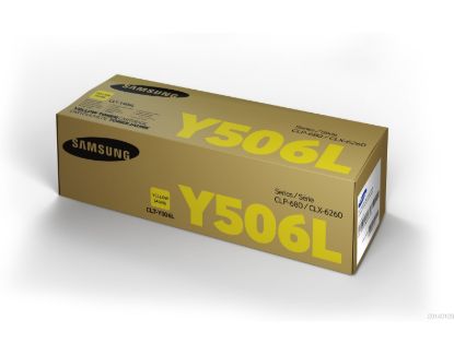 Obrázek HP - Samsung CLT- Y506L High Yield Yellow Toner Cartridge (3, 500 pages)