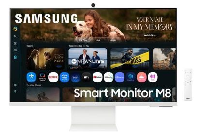 Obrázek SAMSUNG MT LED LCD 32" Smart Monitor M8 (M80F) VA, UHD, 60 hz, 4 ms, hdmi, usb- c, speaker, pivot